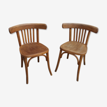 Paire de chaises bistrot