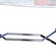 Very beautiful marble table with aluminum legs signed Venture