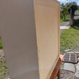 Closet in blue formica