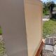 Placard en formica bleu