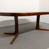 Baumann round table with extensions from the 60s/70s