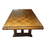 Dining table marquetry