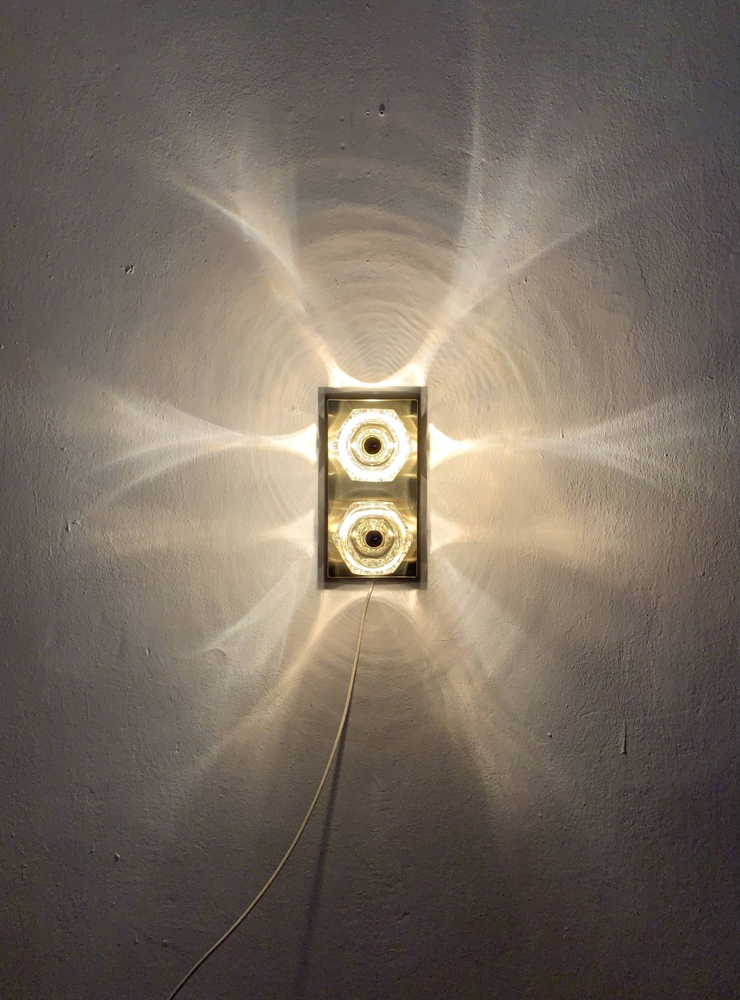 Lampe murale ou de plafond Ice Cube par Peill et Putzler
