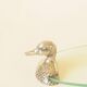 Vintage Foie Gras Dish - Duck Design – Glass Presentation Platter
