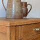 Buffet / confiturier ancien art-déco en chêne
