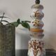 Vintage ceramic lamp Kéraluc Quimper