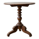Antique wooden guéridon with a tilting top.