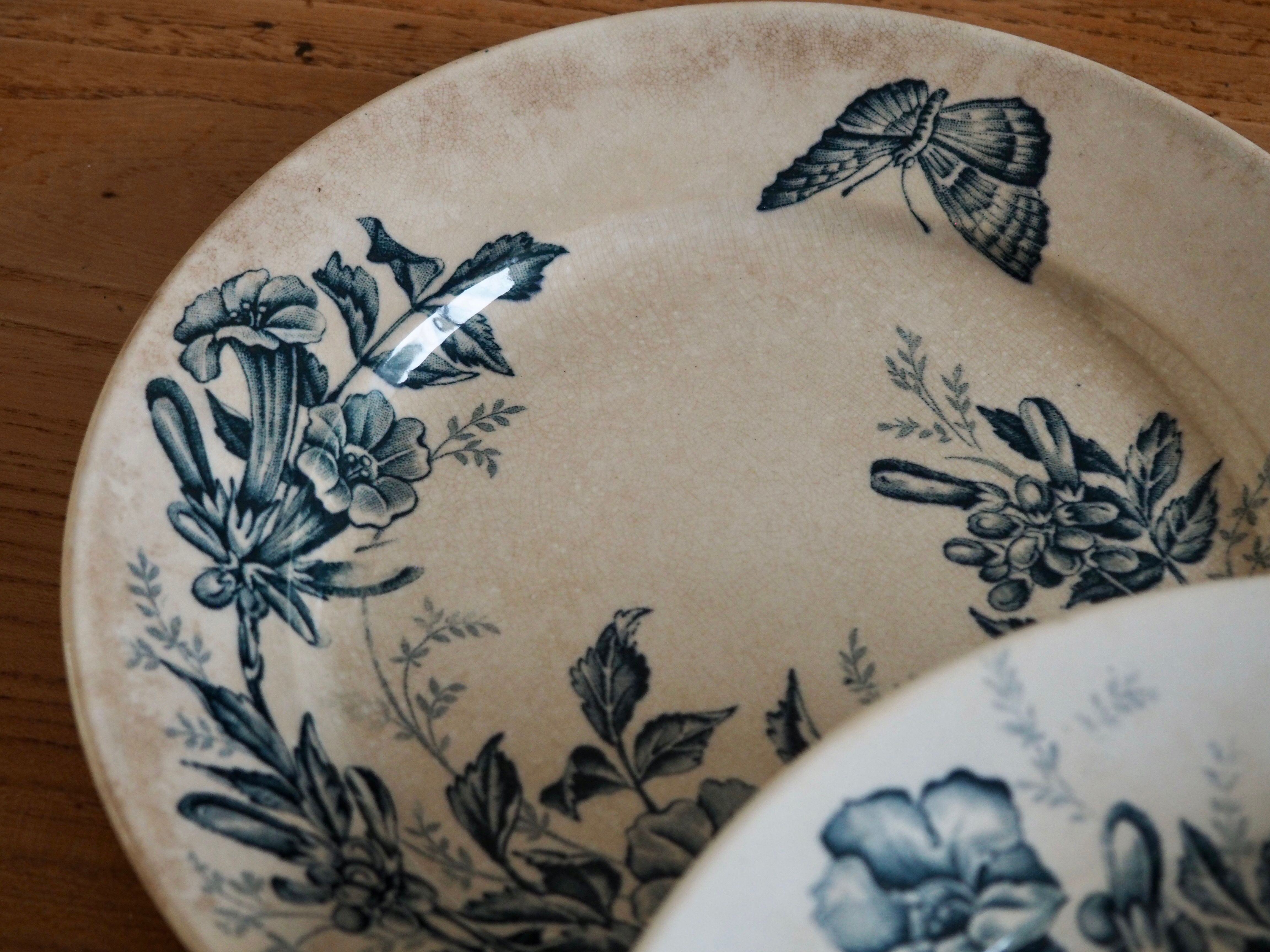 Old Badonviller Plates