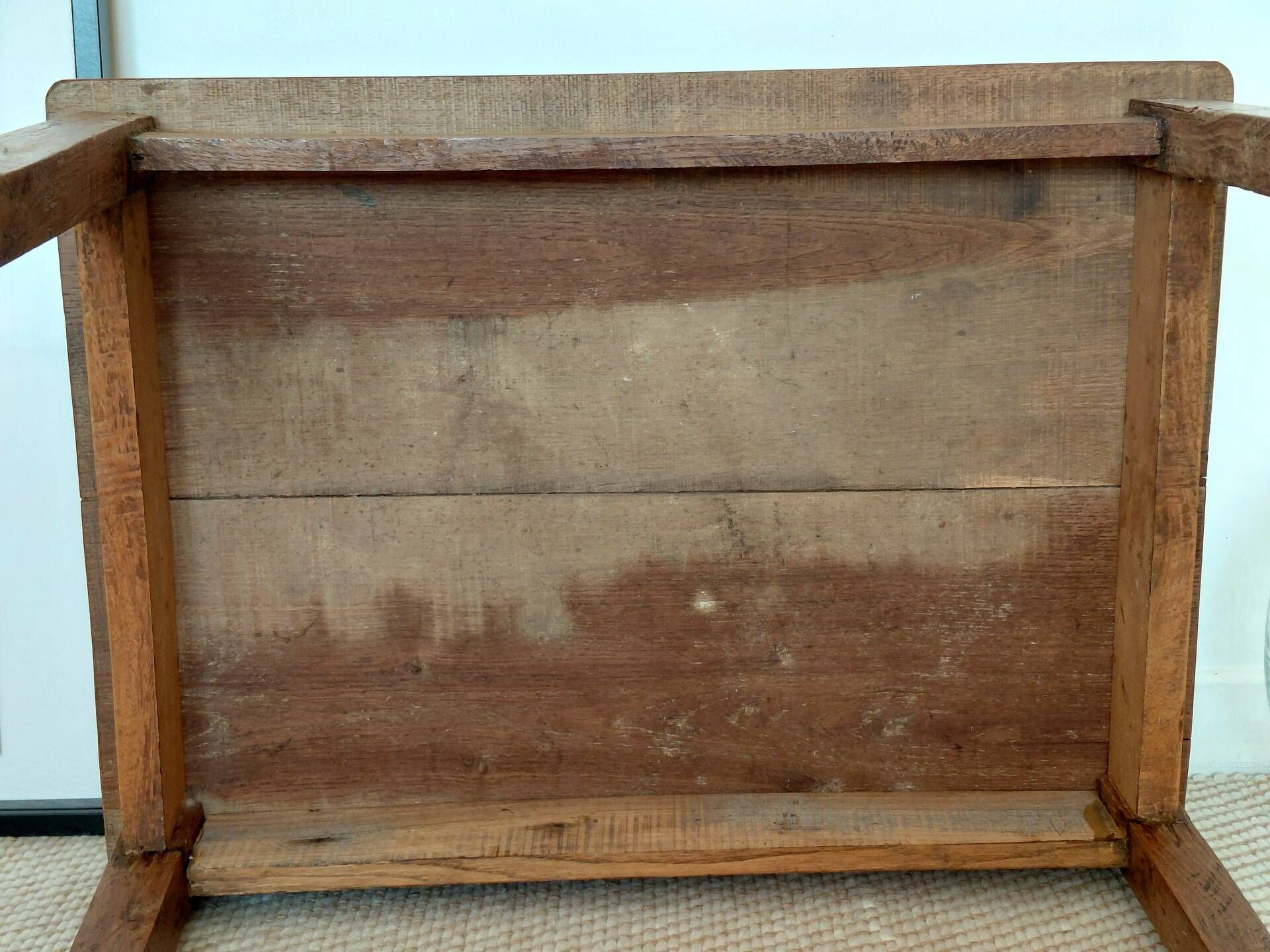 Table ancienne en chêne massif-belle patine naturelle