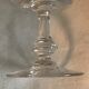 5 19th-century crystal champagne glasses