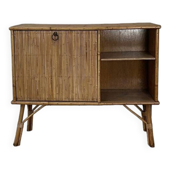 rattan sideboard