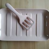 Digoin Sarreguemines Pale Pink Asparagus Set