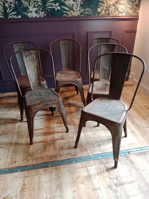 Chaises tolix