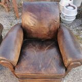Pair of club chairs