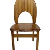 Vintage Rainer Daumiller pine chair minimalist design