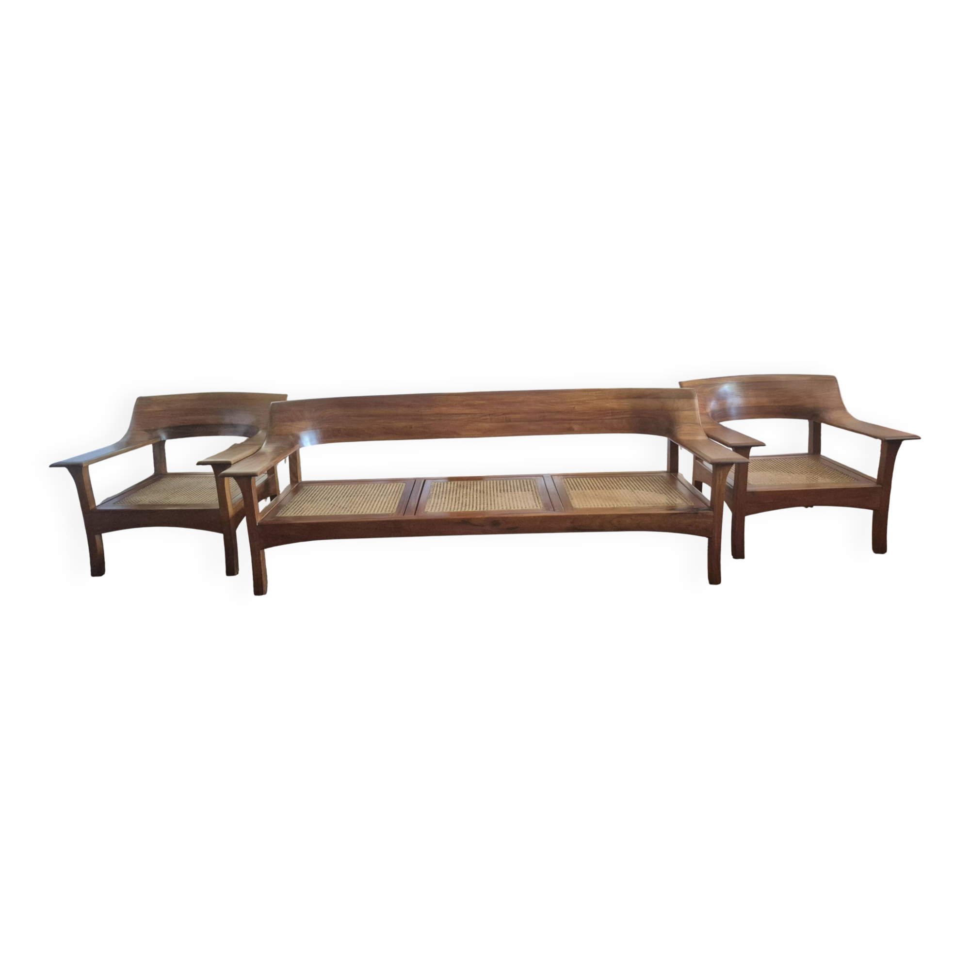 Sofa and two armchairs