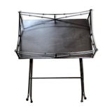 Garden table, low and foldable