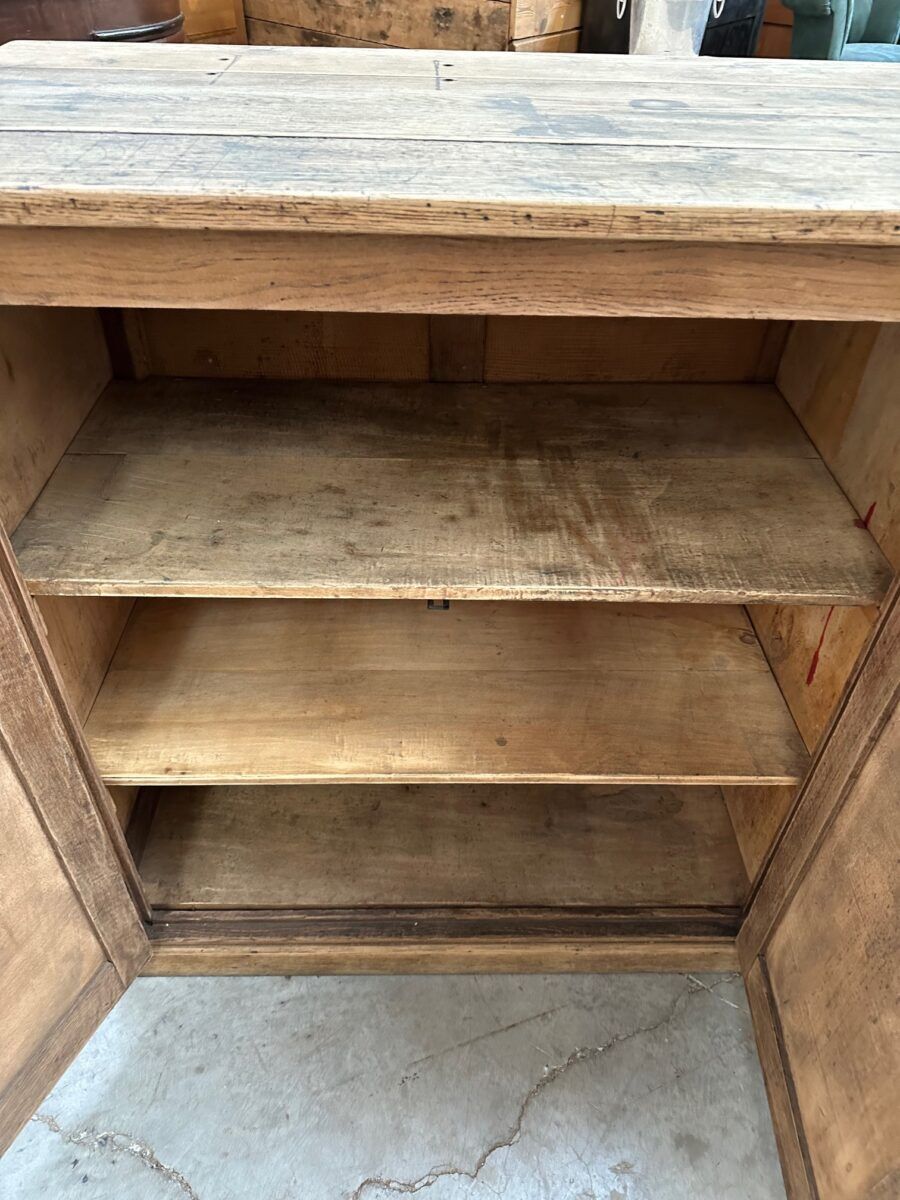 Early 20th-century oak workshop furniture