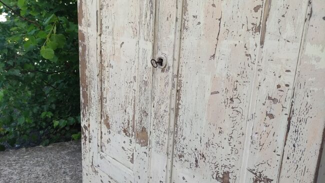 Patinated Parisian wardrobe