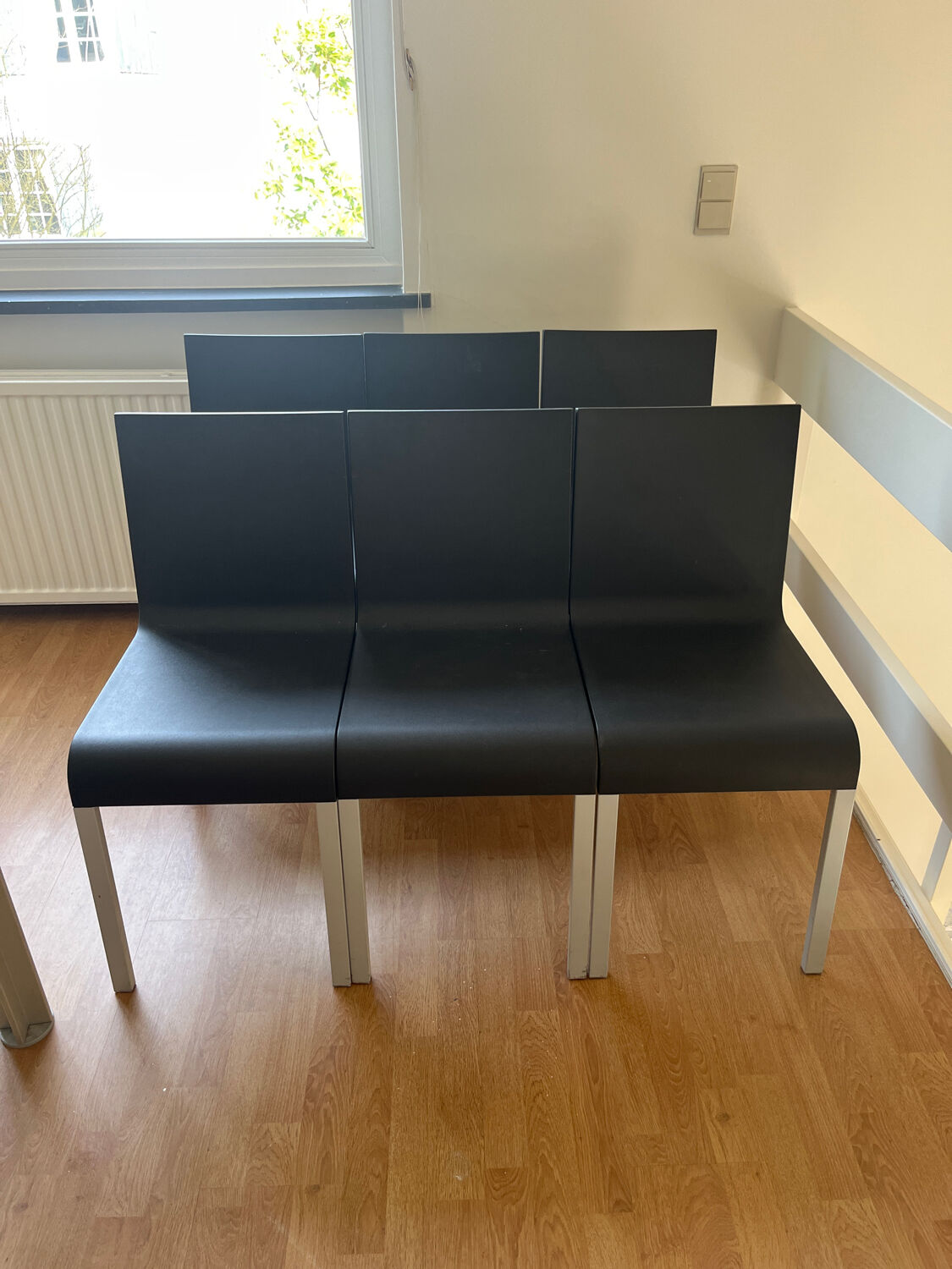 Suite de 6 chaises .03 par Maarten Van Severen pour Vitra