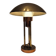 "Mushroom" table lamp, gilt brass, Claude-Paz Et Silva, Art Deco, 1930s – France