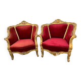 Set of two armchairs