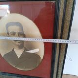2 cadres Napoléon III portrait photo