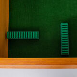 Vintage Sideboard in Teak with sliding door and drawers, 1960s