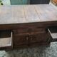 Bamboo-style pitchpin bathroom/dressing room furniture