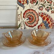 Coffee cups and saucers