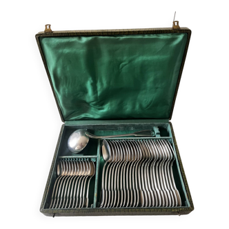 Old silver plated housewife
