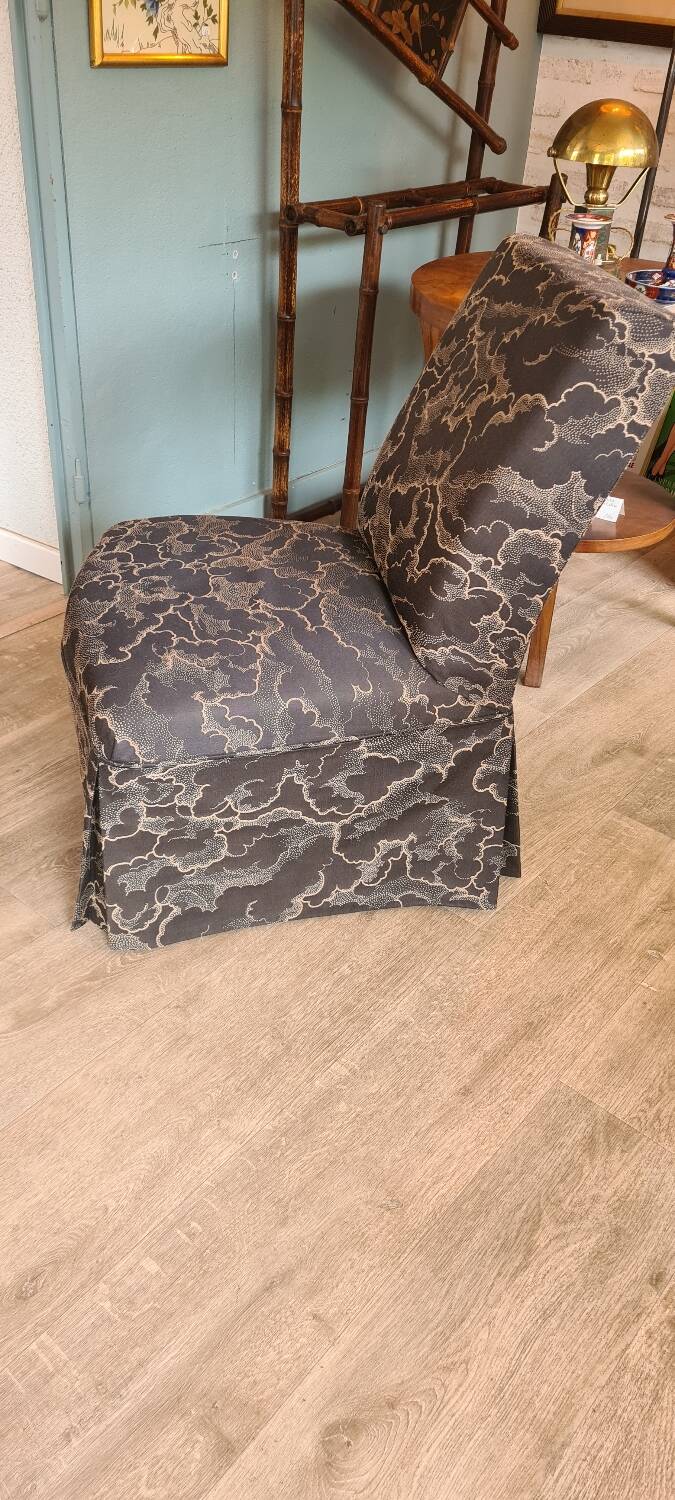 Japanese style fireside chair