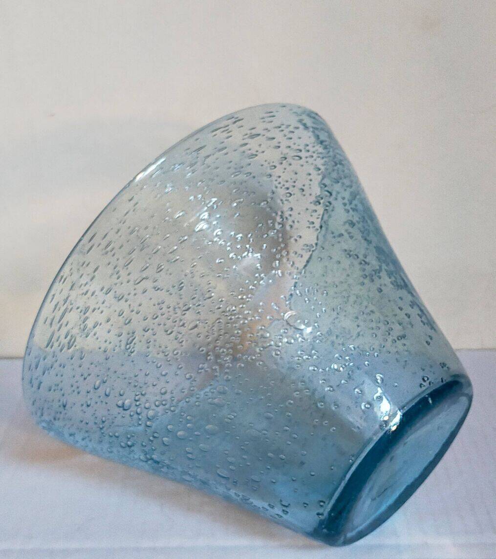 Saladier en verre soufflé