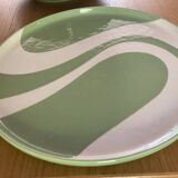 India Mahdavi x Monoprix Lot plat + saladier vert