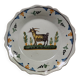 Antique Nevers faience plate