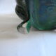 Planter claws dabdding Saint Clement french flowers pot retro deco