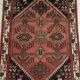 Handmade Persian Hamadan rug 215x130cm