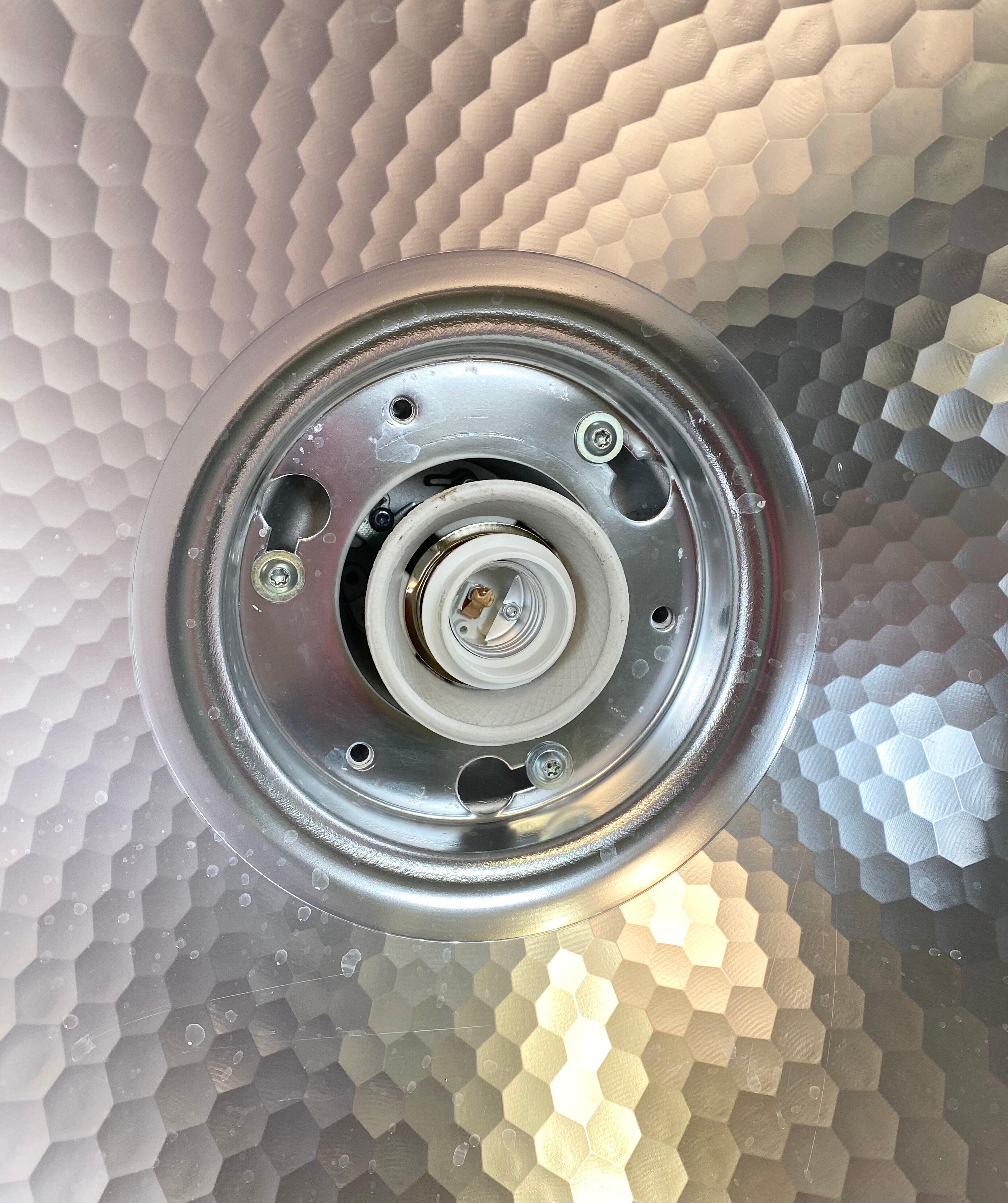 Large Industrial Pendant Lamp by Charles Keller for Zumtobel Staff, 1990