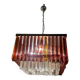 Murano Glass Prism Triedri Chandelier 1970’s
