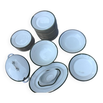 Limoges porcelain table service