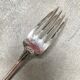Old beaded silver metal housewife