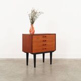 Teak chest of drawers, Danish design, 1960s, manufacture: Denmark