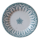 Assiette Terre de Fer Gien, décor Florentin