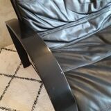 Ikea leather sofa design Tord Bjorklund 80s