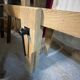 Oak workbench