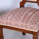 Biedermeier Oak Seating Set in Walnut, Austria, 1840s, Set of 5