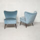 Paire de fauteuils cocktail, 1960