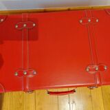 Red suitcase