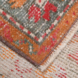 96x51 cm wool vintage rug