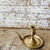 Vintage brass candle holder